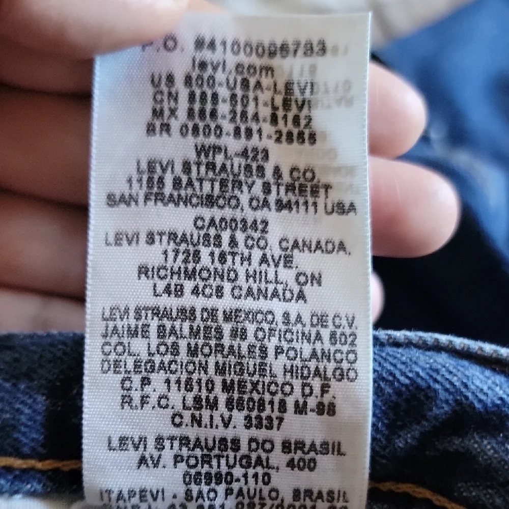 Levi's Men's Blue Jeans